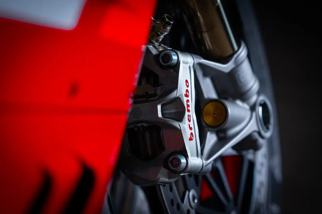 momentum business hub - a close up of a brake on a motorcycle